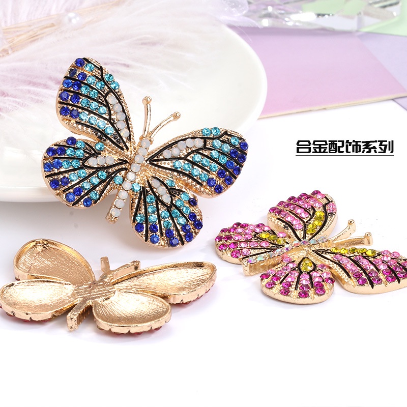 Ốp Điện Thoại Đính Đá Hình Bướm Chất Lượng Cao Thời Trang DIY