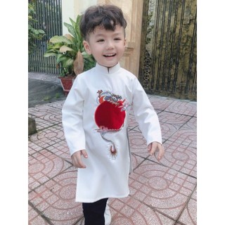 😍 Siêu phẩm áo dài bé trai cao cấp đẹp sang chảnh hàng thiết kế giá sỉ