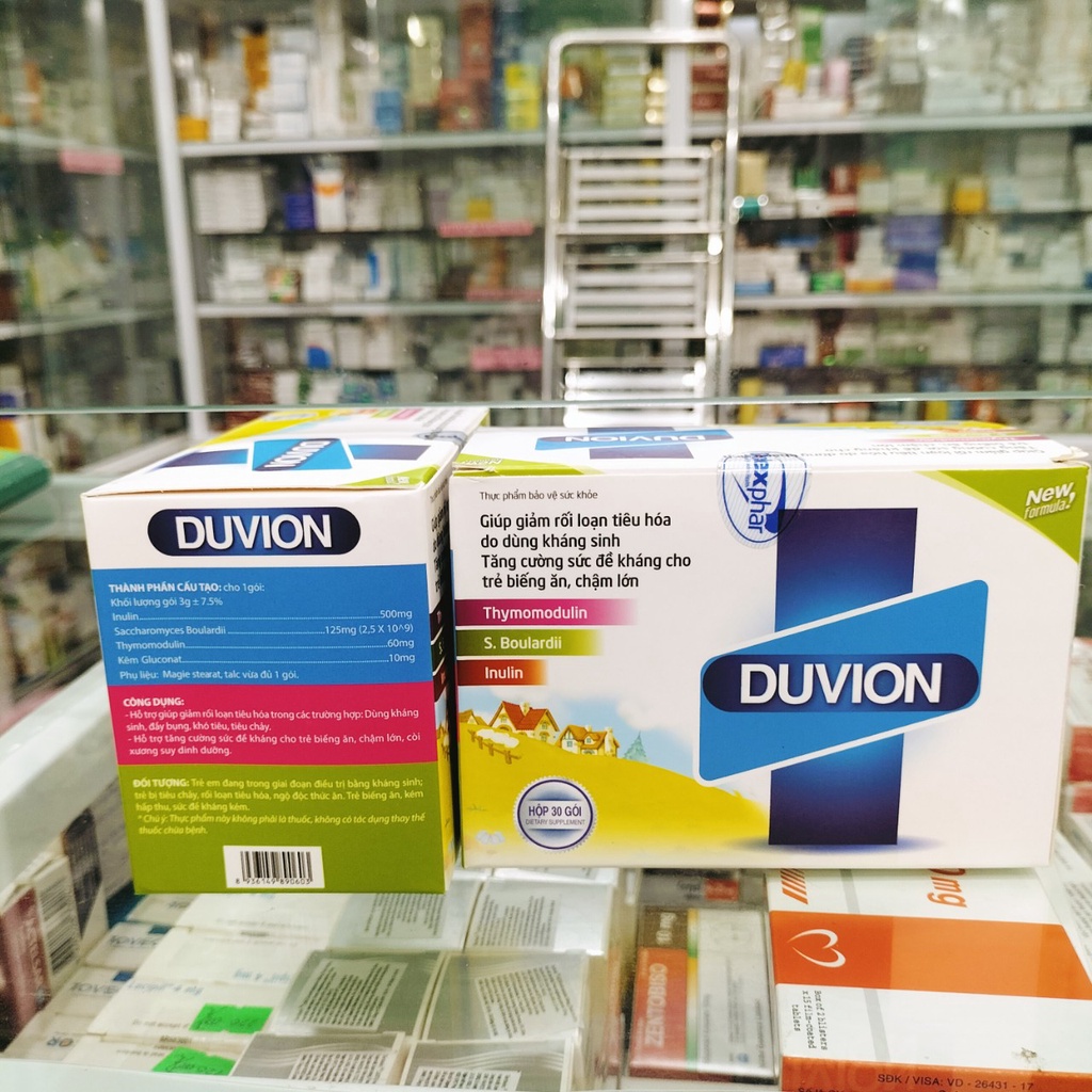 MEN VI SINH DUVION - MEN TIÊU HÓA 3g/gói