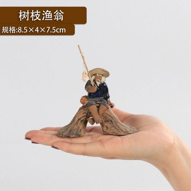 ÔNG CÂU CÁ TIỂU CẢNH