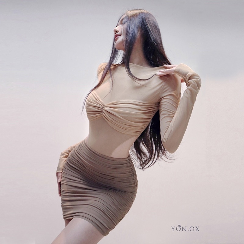 MISTY - SET NUDE LƯỚI BESTSELLER MỌI THỜI ĐẠI SIÊU TÔN DÁNG
