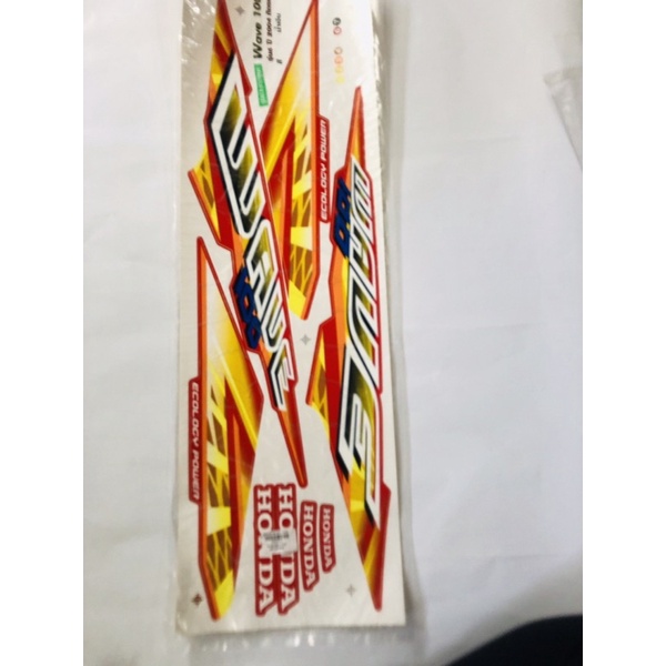 Tem Wave 100 - 2004 Đỏ Thái