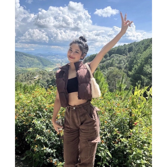 Áo phao gile nữ HM auth