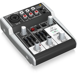 302usb mixer behringer analog 5 in 2 bus tích hợp mic preamp| mixer cơ behringer 302usb