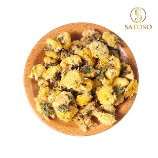 Trà hoa cúc vàng sấy nguyên bông Satoso loại thượng hạng - Bolyfood