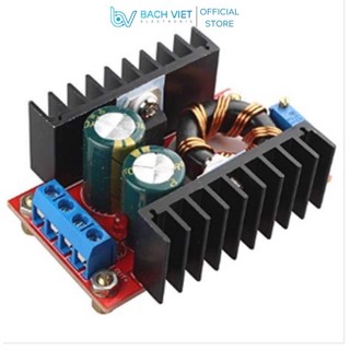 Nâng áp 12 - 35vdc 10a 150w module tăng áp nguồn dc-dc 10-32v lên 12-35v 24v 10acó điều chỉnh