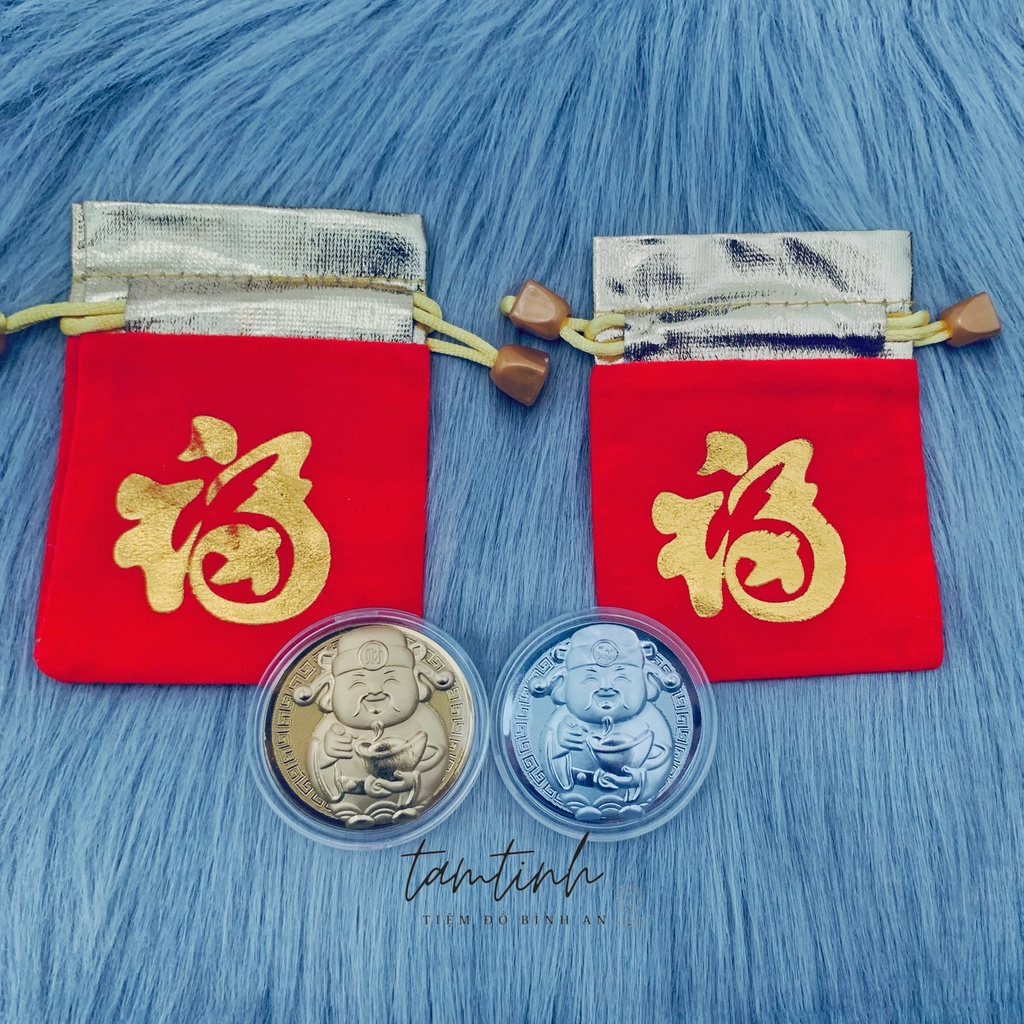 Móc khóa, túi tiền thần tài mang lại may mắn, tiền tài năm 2023