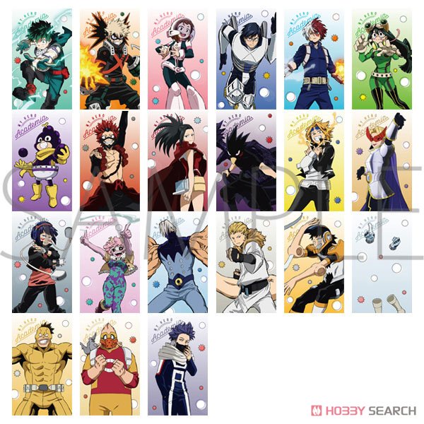 Pack card có ép nhựa pp My hero academia - Học viện anh hùng chính hãng