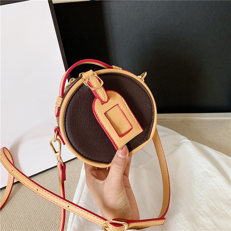 Túi Đeo Chéo Dáng Tròn Nhỏ Nhắn Phong Cách Retro 2022 Cao Cấp