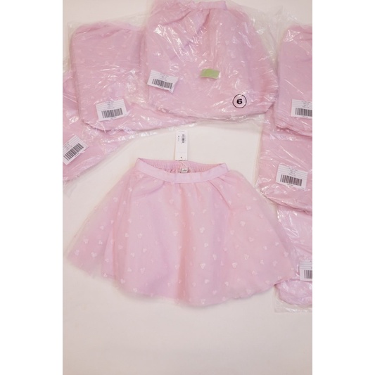 Janie and Jack - GLITTER HEART TULLE SKIRT - Chân váy ren tutu bé gái