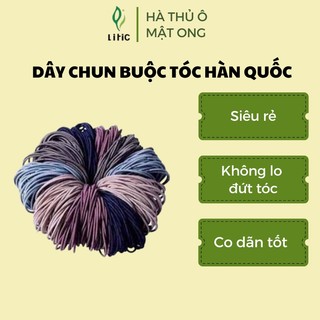 Bộ 5 Dây Chun Buộc Tóc Hàn Quốc Đủ Mầu Cực Xinh , không dứt tóc💖FREESHIP💖dây chun buộc tóc AT6211