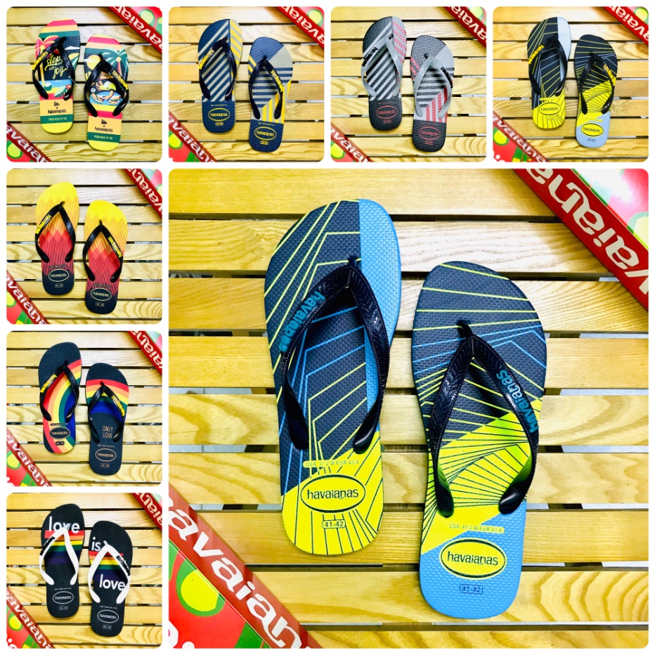 Dép Havaianas Kẹp Nam Thái Lan Dép Tông Lào Havanas Nam Xỏ Ngón Đi Biển Đẹp Hot Trend Full Box Cao Su Cao Cấp