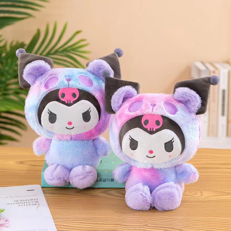 Thú bông gấu bông Sanrio Melody Pochacco Kuromi Cinnamonrolls lông mịn - 23cm