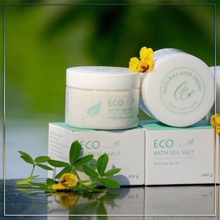 Muối tắm bé thảo dược eco 200g-400g