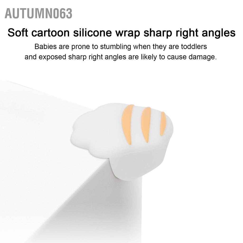 Autumn063 Baby Proofing Corner Guard Hình dạng hoạt hình Bọt Cản an toàn cho bé nội thất Góc nhọn