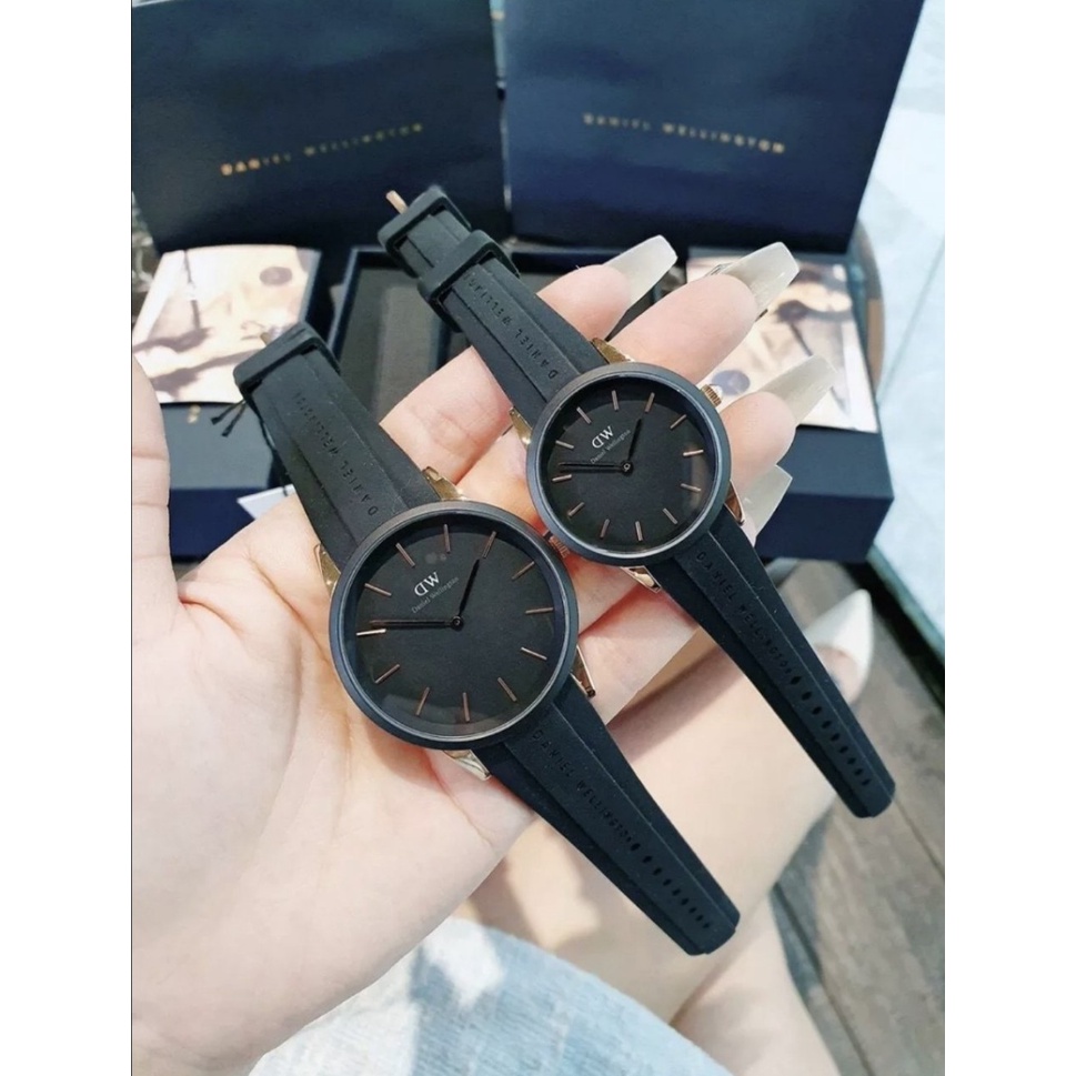 Đồng hồ Dw Iconic Motion dành cho nam/nữ/couple cực đẹp dây silicon siêu bền, trẻ trung