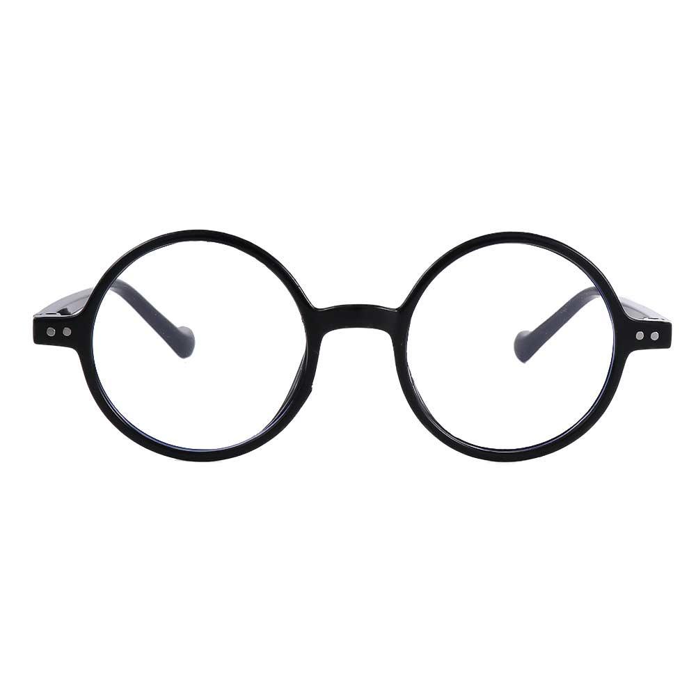 Kính Đọc Sách Chống Bức Xạ Ánh Sáng Xanh Hình Tròn Bằng Nhựa Resin Cho Nữ