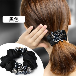 Dây Cột Tóc Đính Hạt Ngọc Trai Thời Trang Cho Nữ