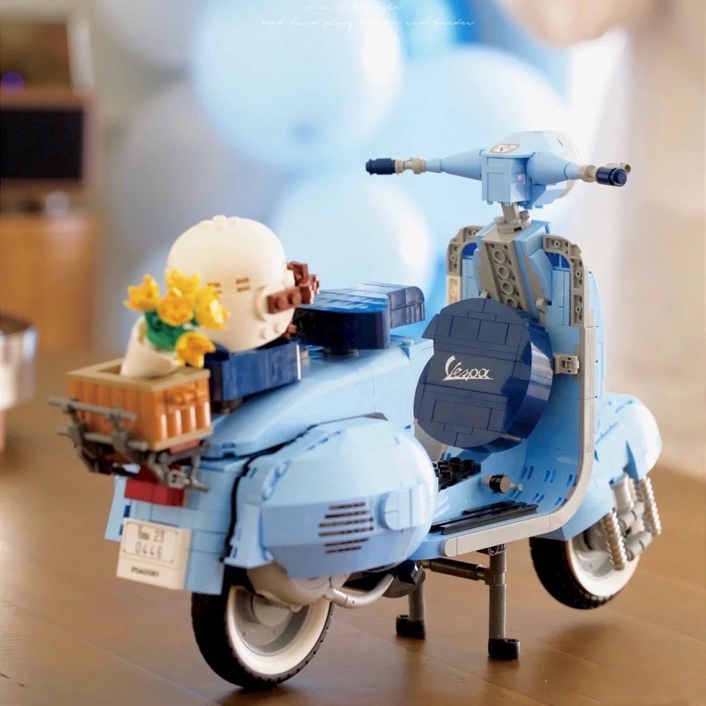 Bộ Đồ Chơi Lắp Ráp Lego Xe Máy Vui Nhộn