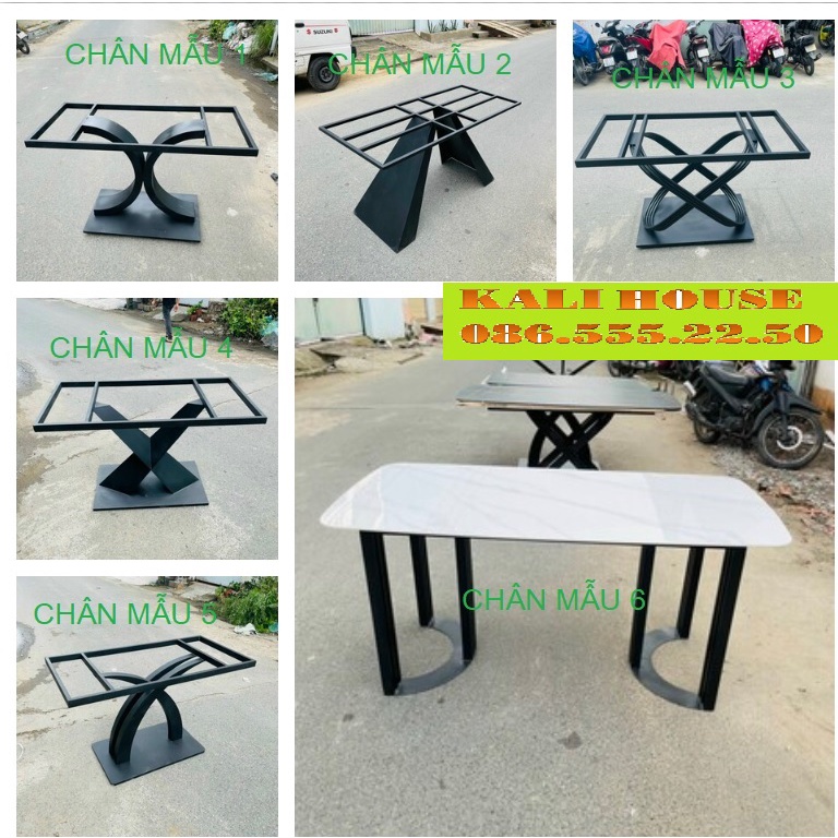 Bàn ăn mặt đá CERAMIC bàn ăn hiện đại giá sốc ( chưa có ghế)