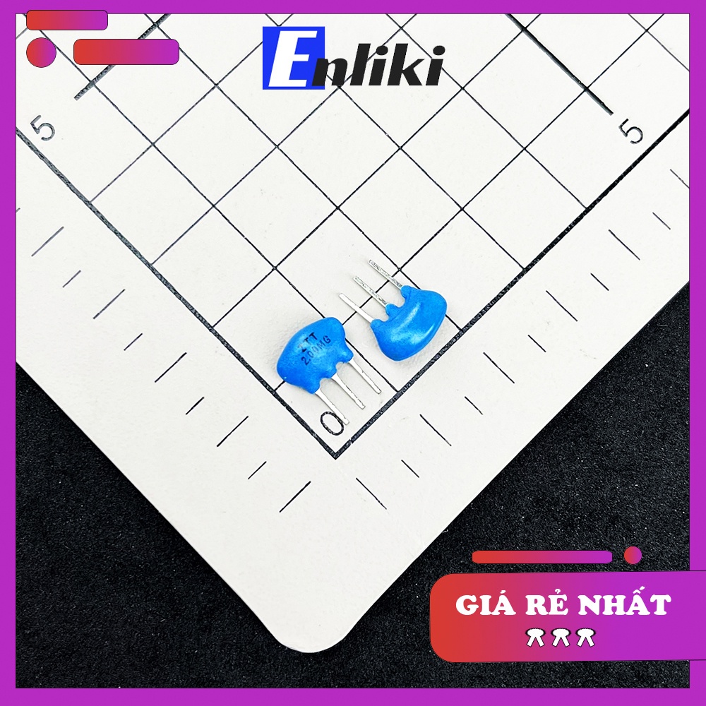 Thạch Anh 2Mhz ZTT2.0Mhz 3 Chân Cắm