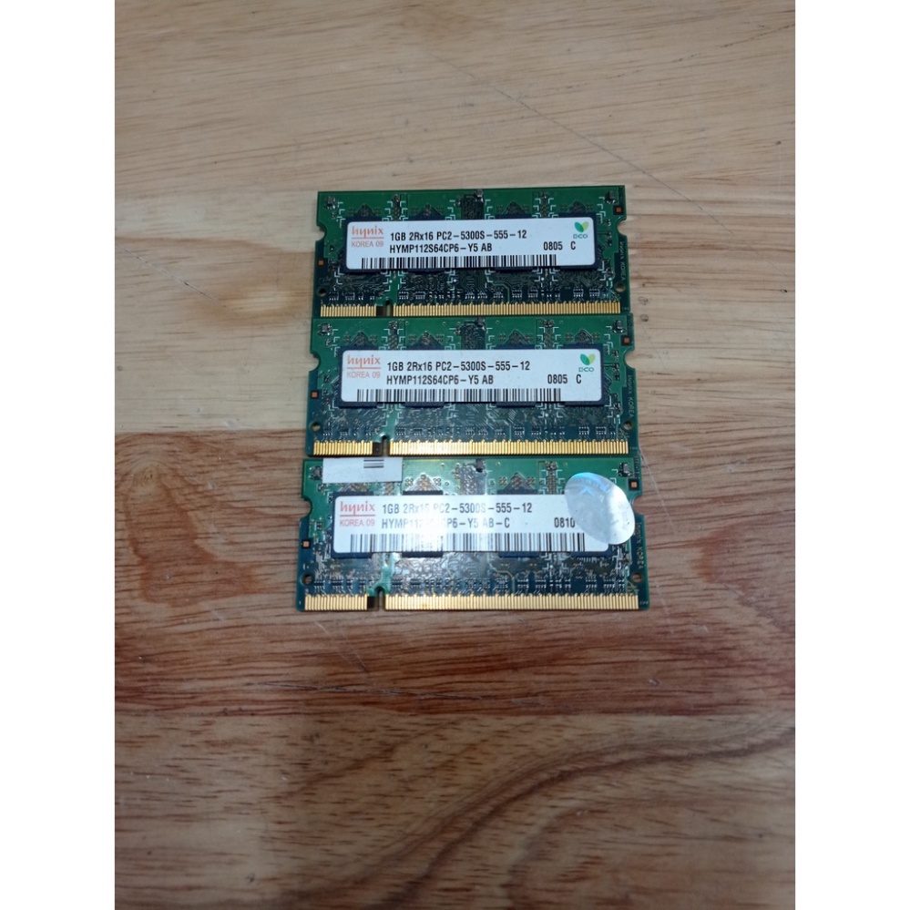 Ram laptop ddr2 1gb - 2gb hàng tháo máy
