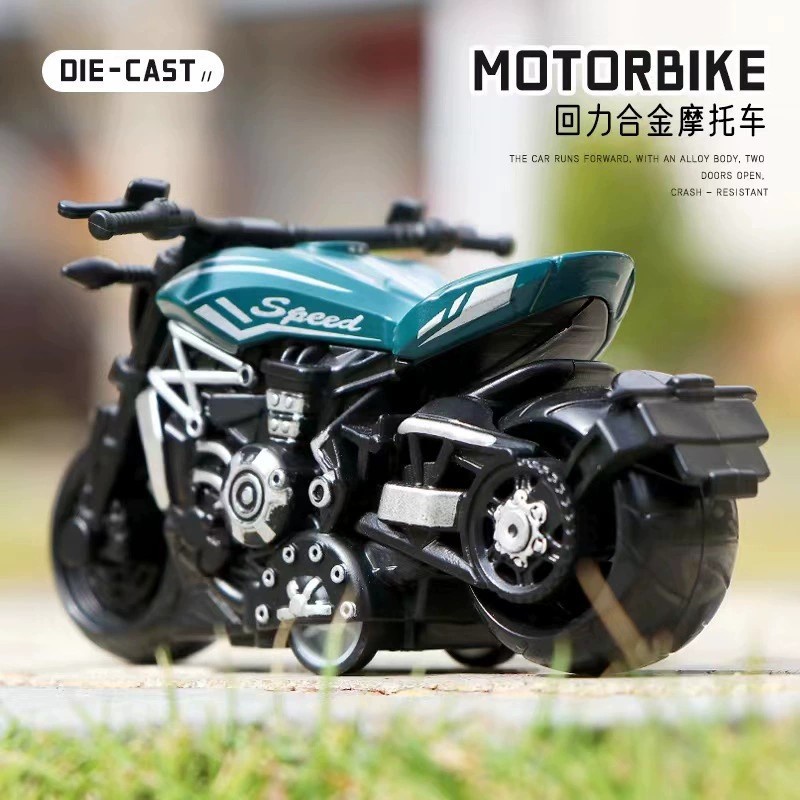 Mô Hình Xe Mô Tô Ducati Bằng Hợp Kim Độc Đáo Sống Động