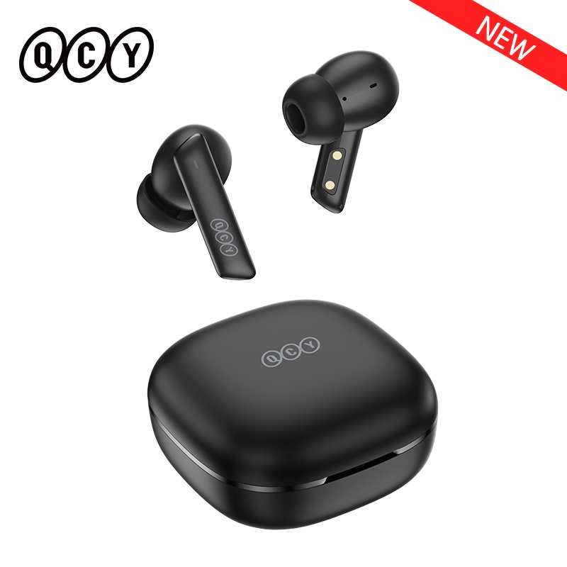 Tai Nghe Không Dây QCY HT05 ANC 40dB Bluetooth 5.2 6 Mic Chất Lượng Cao