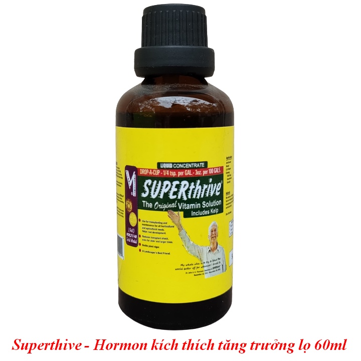 Superthrive - kích thích tăng trưởng hoa lan, cây cảnh lọ 50ml