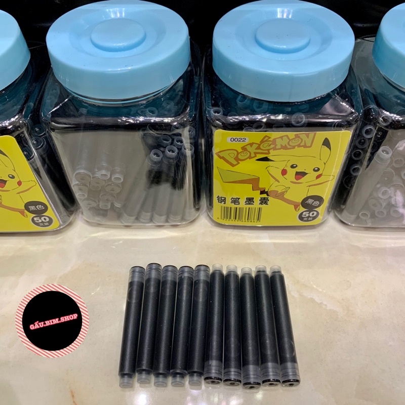 30 ống mực bút máy (loại mực có thể tẩy xoá được)