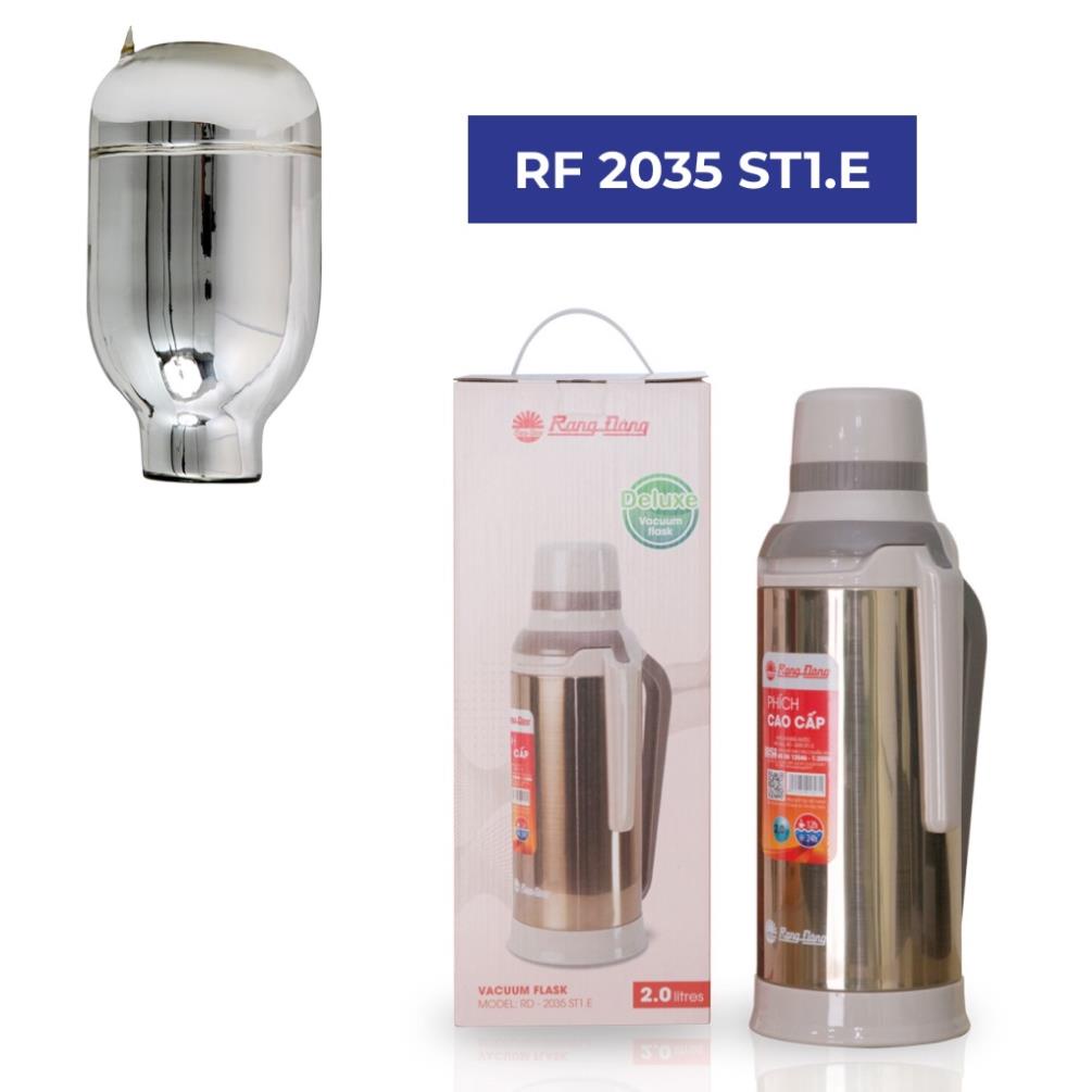 Ruột phích Rạng Đông 2 lit, lõi bình thuỷ giữ nhiệt model:2035N1.E, 2035N10.E, 2035N6, 2035 ST1.E, 2035 N3, 2035 N5