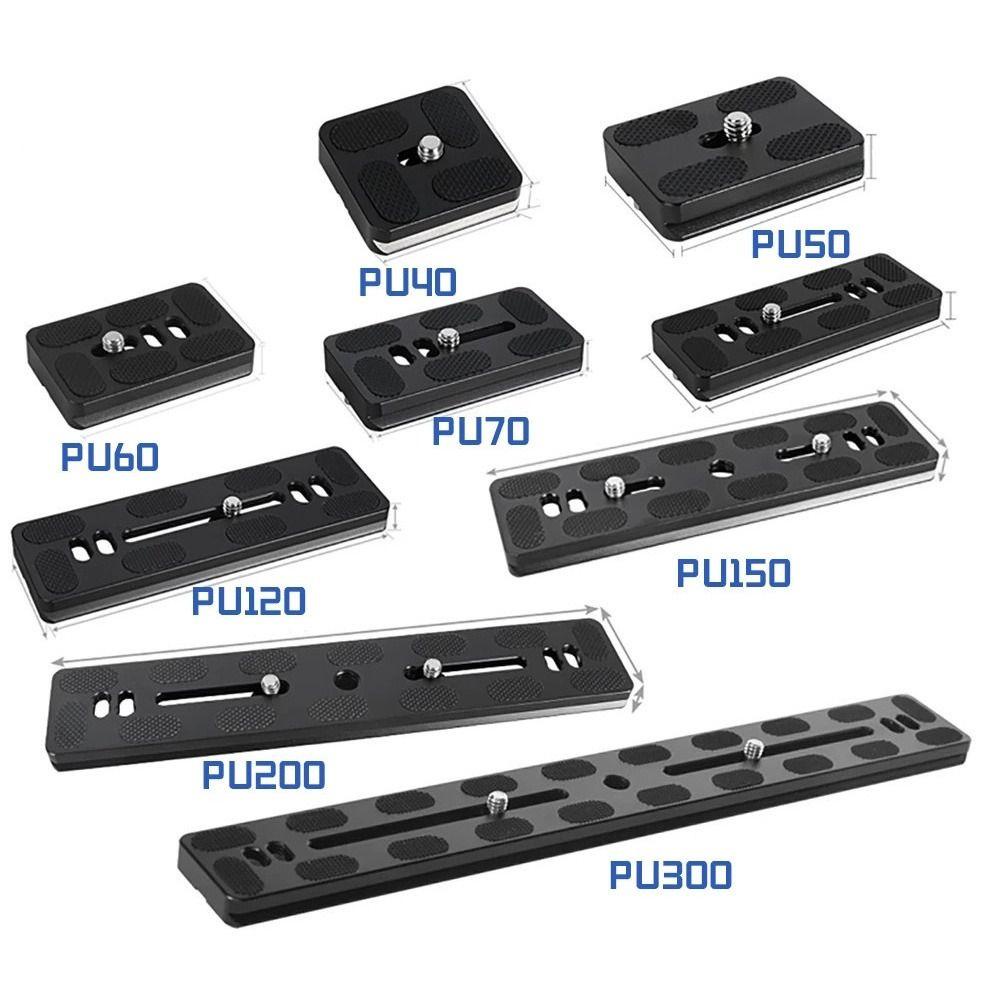 AUGUSTINA Đĩa Gắn Tripod Bằng Hợp Kim Nhôm PU Tháo Lắp Nhanh Cho Arca Swiss