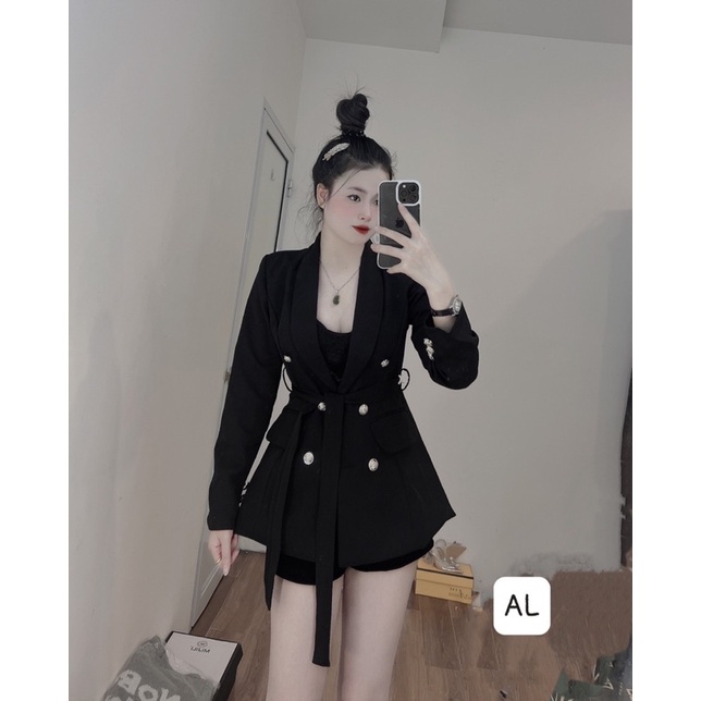 Áo vest điệu đà 2 màu Xưởng May Đường Hoa