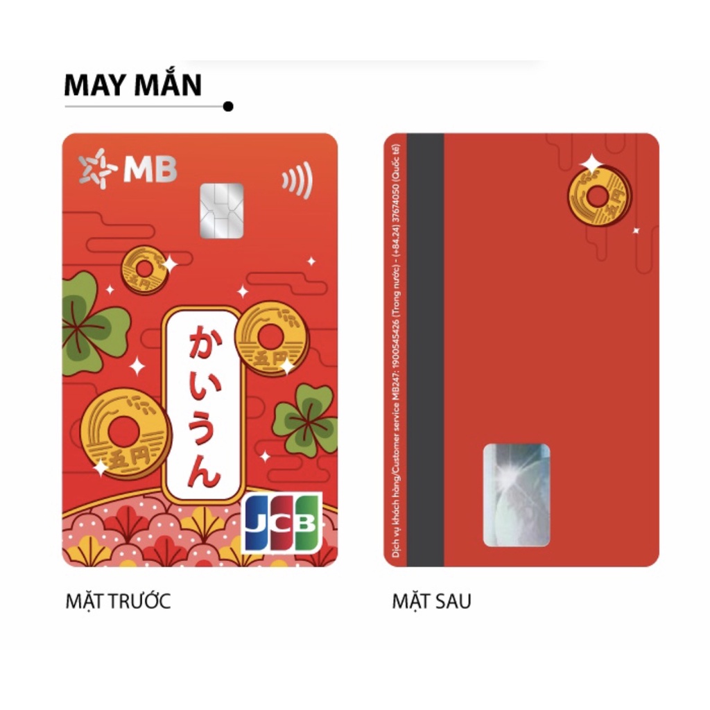 Thẻ JCB Hi Collection Bộ sưu tập thẻ may mắn