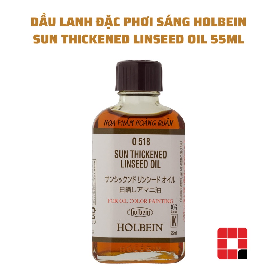 Dầu lanh đặc phơi sáng Holbein - Sun thickened linseed oil