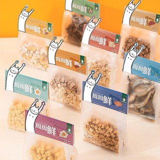 Thức ăn thịt cá sấy khô cho chó mèo 100g