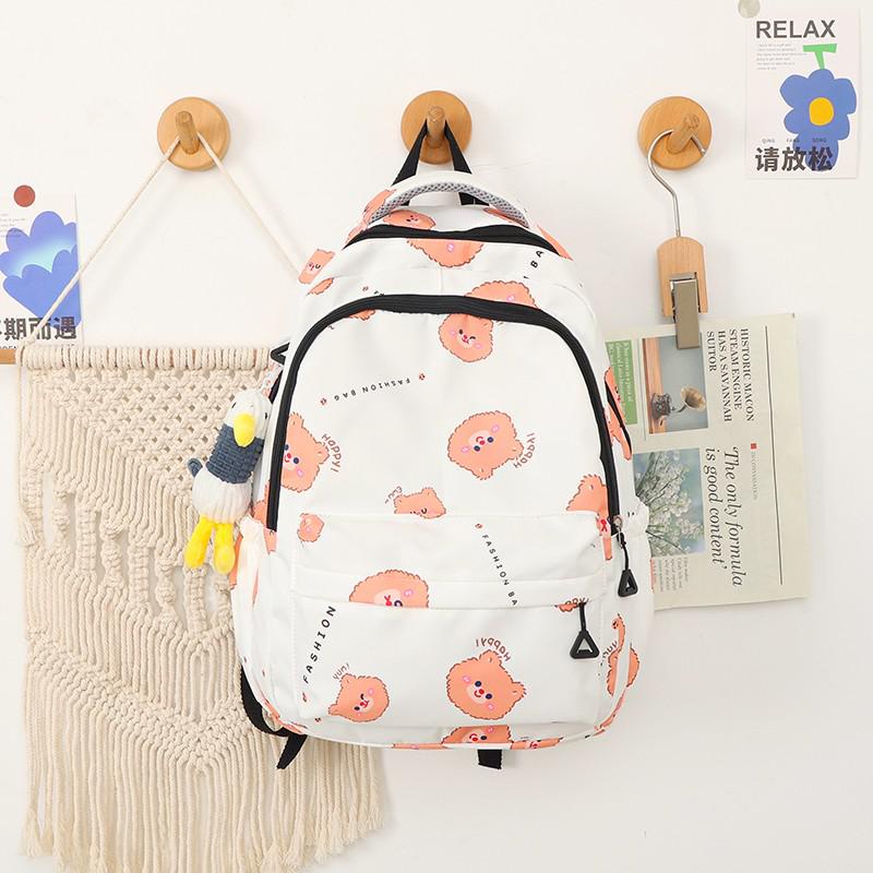 Ba Lô Đi Học / Du Lịch Cỡ Lớn Chống Thấm Nước In Họa Tiết Hoạt Hình Kiểu Nhật Bản Dễ Thương Cho