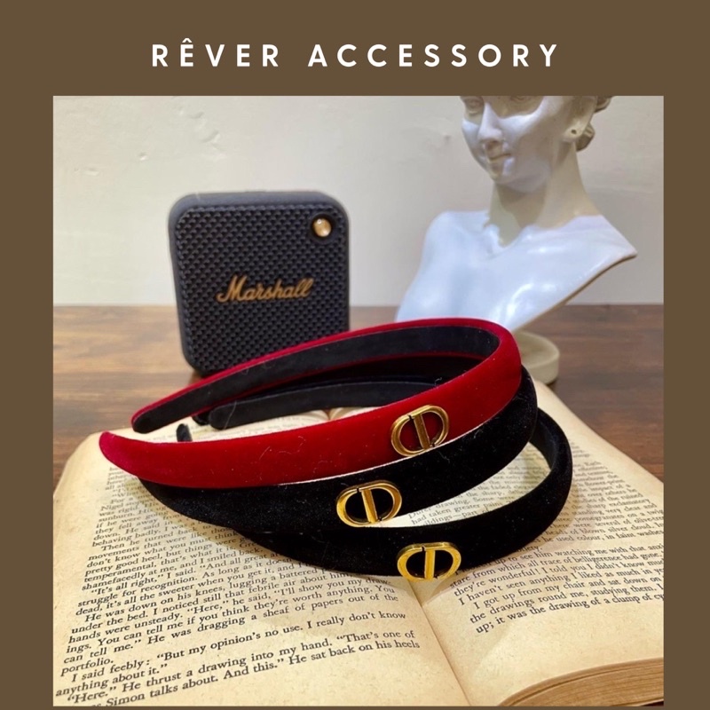 Bờm tóc bản nhỏ Dior Headband