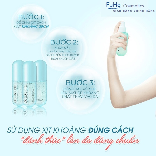 Xịt Khoáng Cấp Ẩm Dr. Lacir Occaline Smoothing Spray Dưỡng Tế Bào Gốc Làm Căng Bóng Da 130ml Fuho Cosmetics, 10OSDR | BigBuy360 - bigbuy360.vn