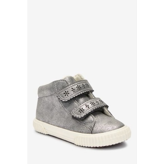 Giày Next cao cổ bé gái ánh bạc, hàng VNXK