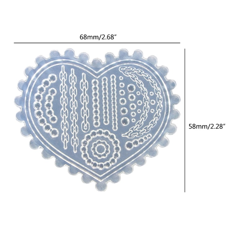 Khuôn Silicone Tạo Hình Hoa Trang Trí Móng Tay Nghệ Thuật