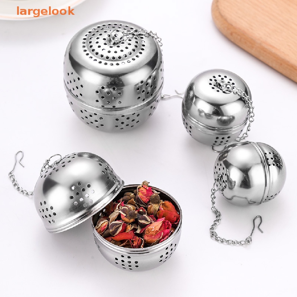 Dụng Cụ Lọc Trà Hình Quả Bóng Bằng Thép Không Gỉ