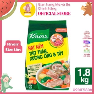 [Hoả Tốc] KNORR HẠT NÊM TỪ THỊT VÀ XƯƠNG 1.8KG 1,8 kg GÓI LỚN BIG SIZE date luôn mới