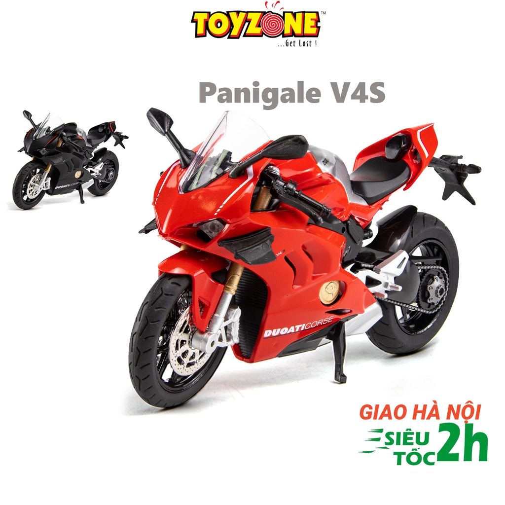 Mô hình xe Ducati Panigale V4s tỉ lệ 1:12