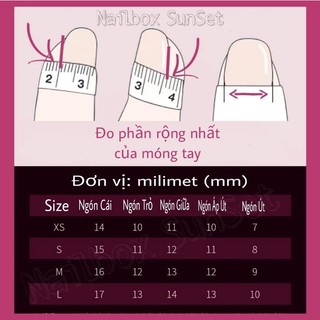 Nail Box- Móng úp thiết kế kèm keo dũa