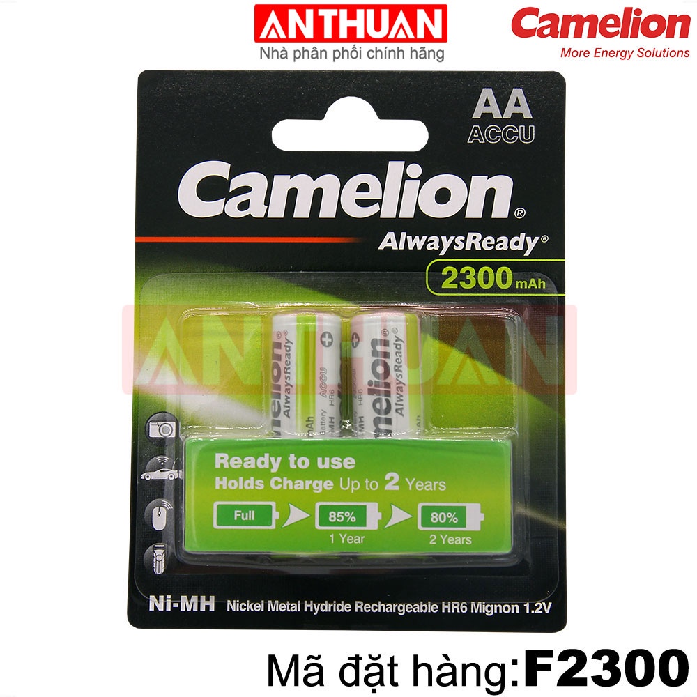 Pin sạc Camelion, pin sạc AA 2700mAh,2500,2300,pin sạc AAA 1100mAh,900,pin sạc 9V 200mAh,1.2V/9V,Pin chính hãng Camelion