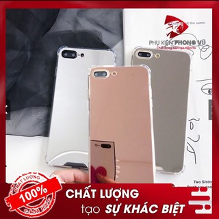 Ốp lưng Tráng Gương - Ốp Iphone 6 6s 6 Plus 6s Plus 7 Plus 8 Plus X XsMax