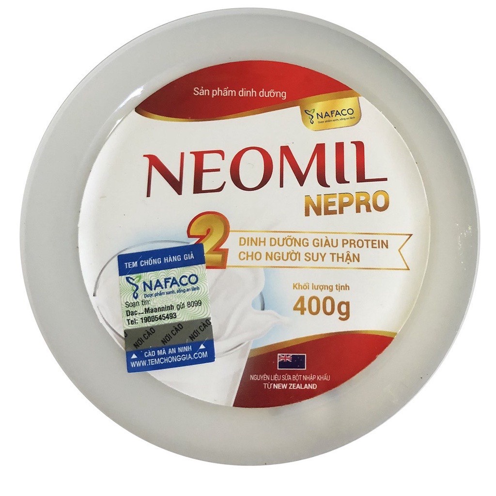 Sữa Neomil Nepro  dành cho người bệnh thận