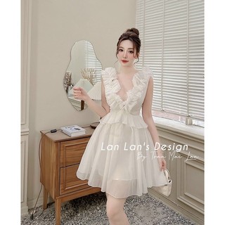 ❤️ VÁY CÔNG CHÚA VOAN CỔ V BÈO ❤️