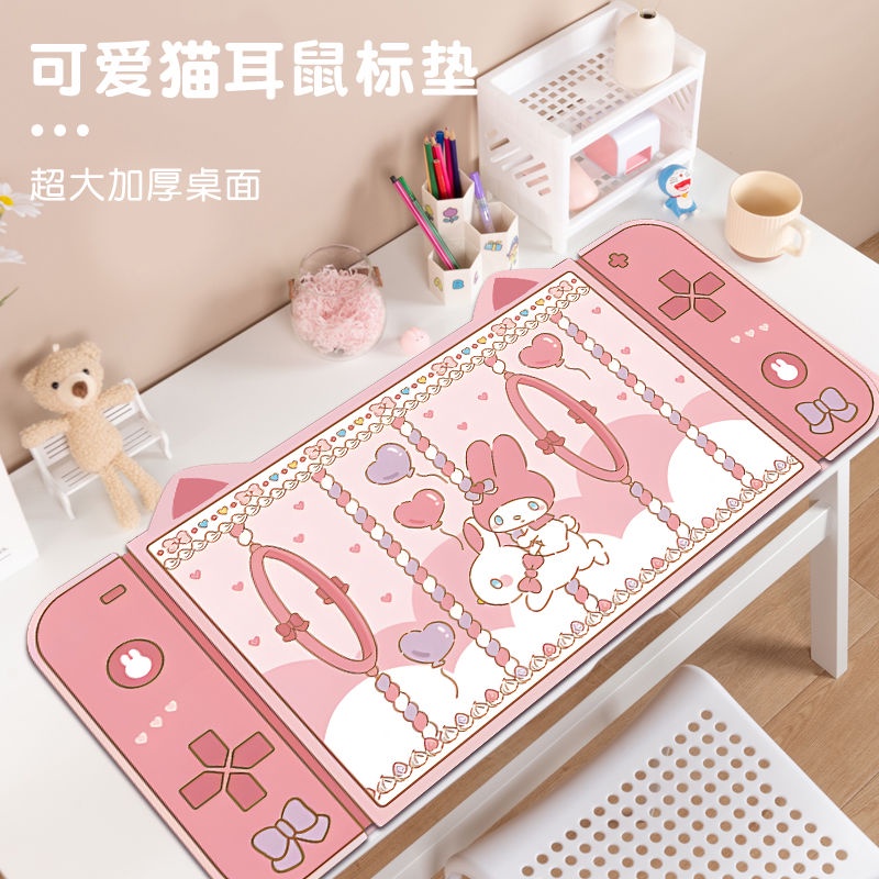 Tấm Lót Chuột Và Bàn Phím Chống Thấm Nước In Hình Kuromi Dễ Thương